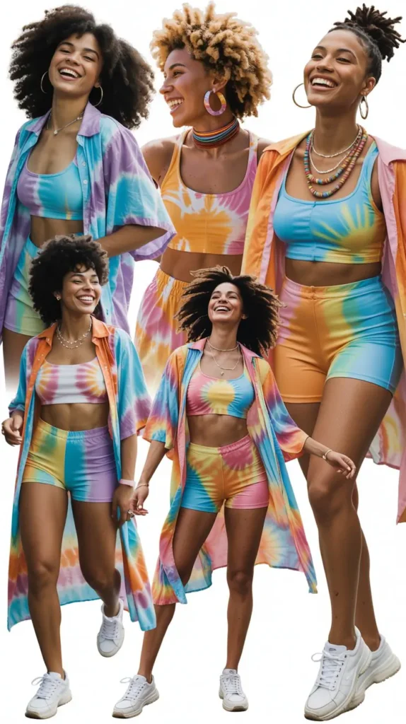 Tie-Dye Two-Piece Set
