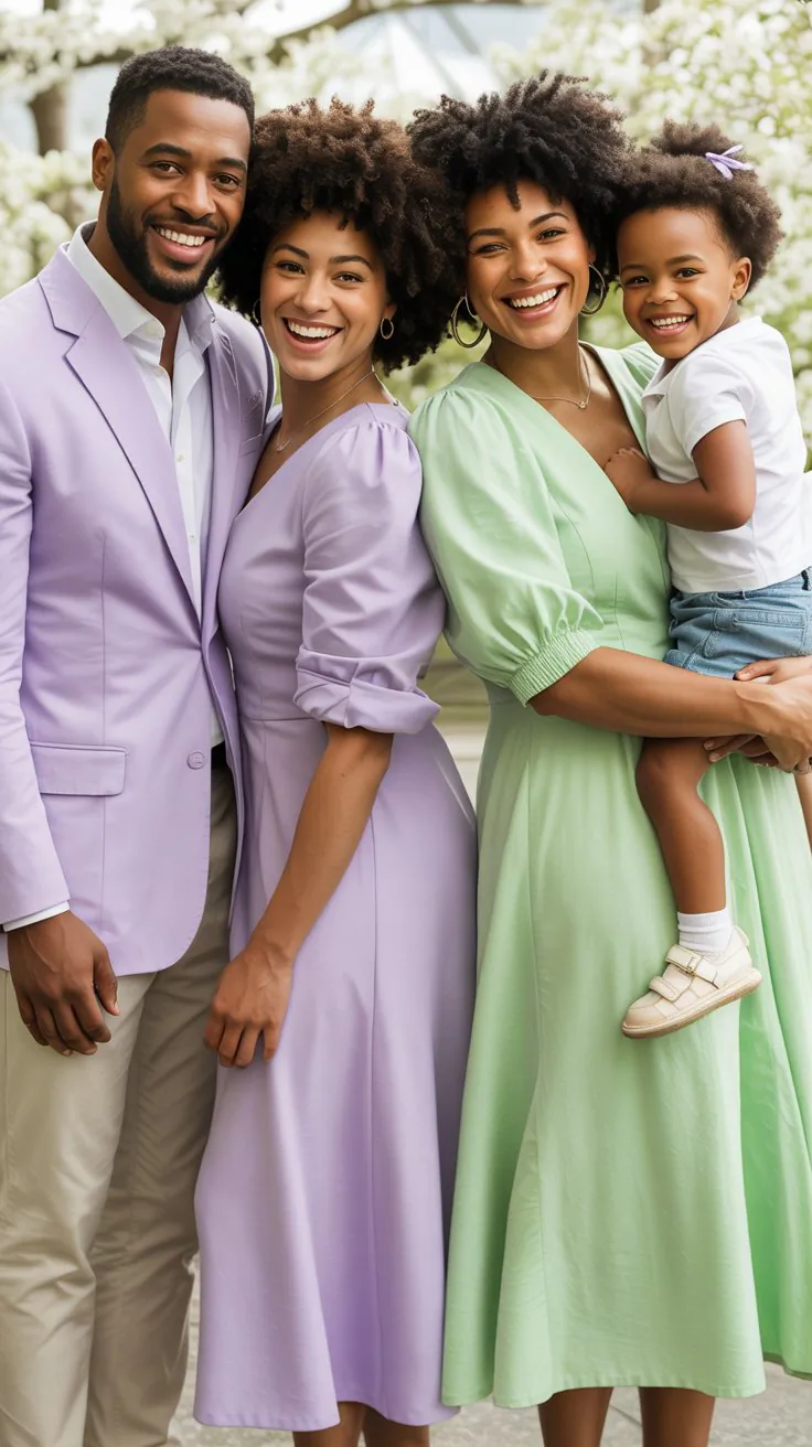 23 Easter Family Outfits For Black Families Stylish