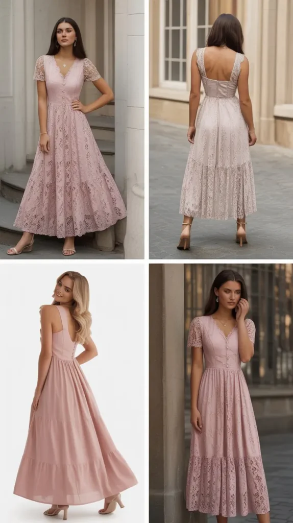 Lace Graduation Dress