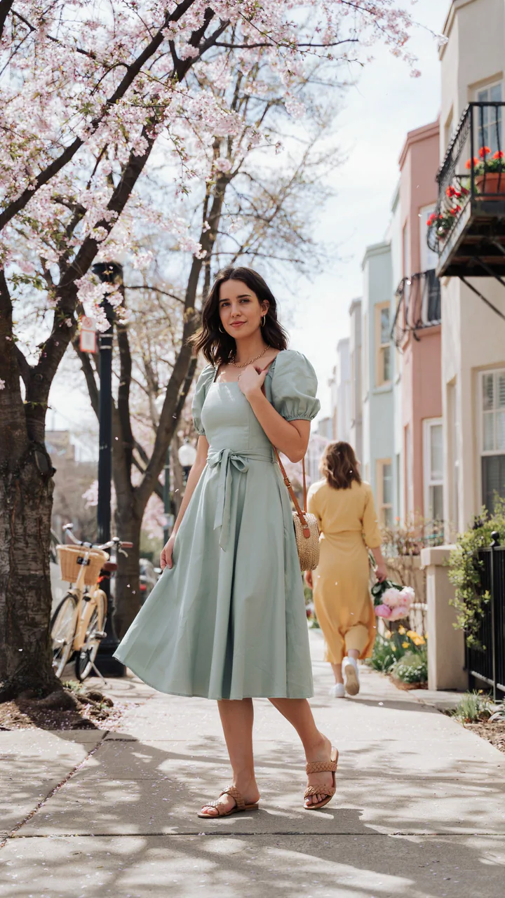 28 Midsize Spring Dress Outfits for Fresh Looks