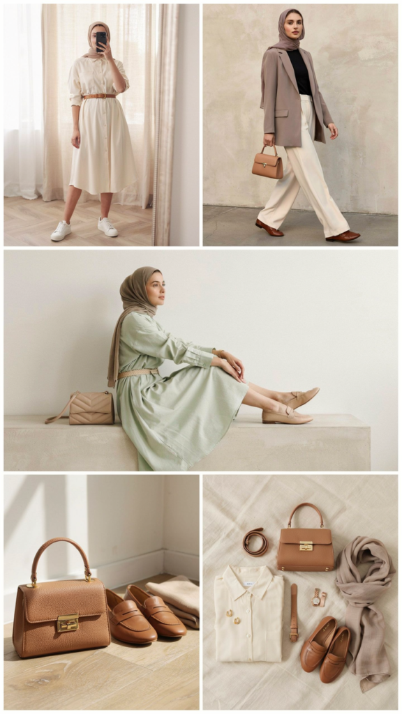 Shirt Dress, Belt, and Tailored Blazer