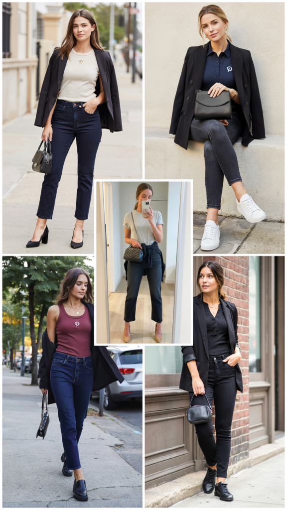  Date-Night Baseball Outfit with Blazer